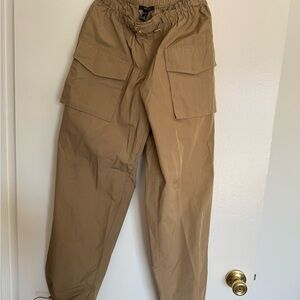 Forever 21 Light Brown Cargo Pants